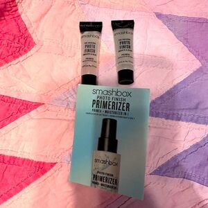 Three (3) Smashbox primers - travel size